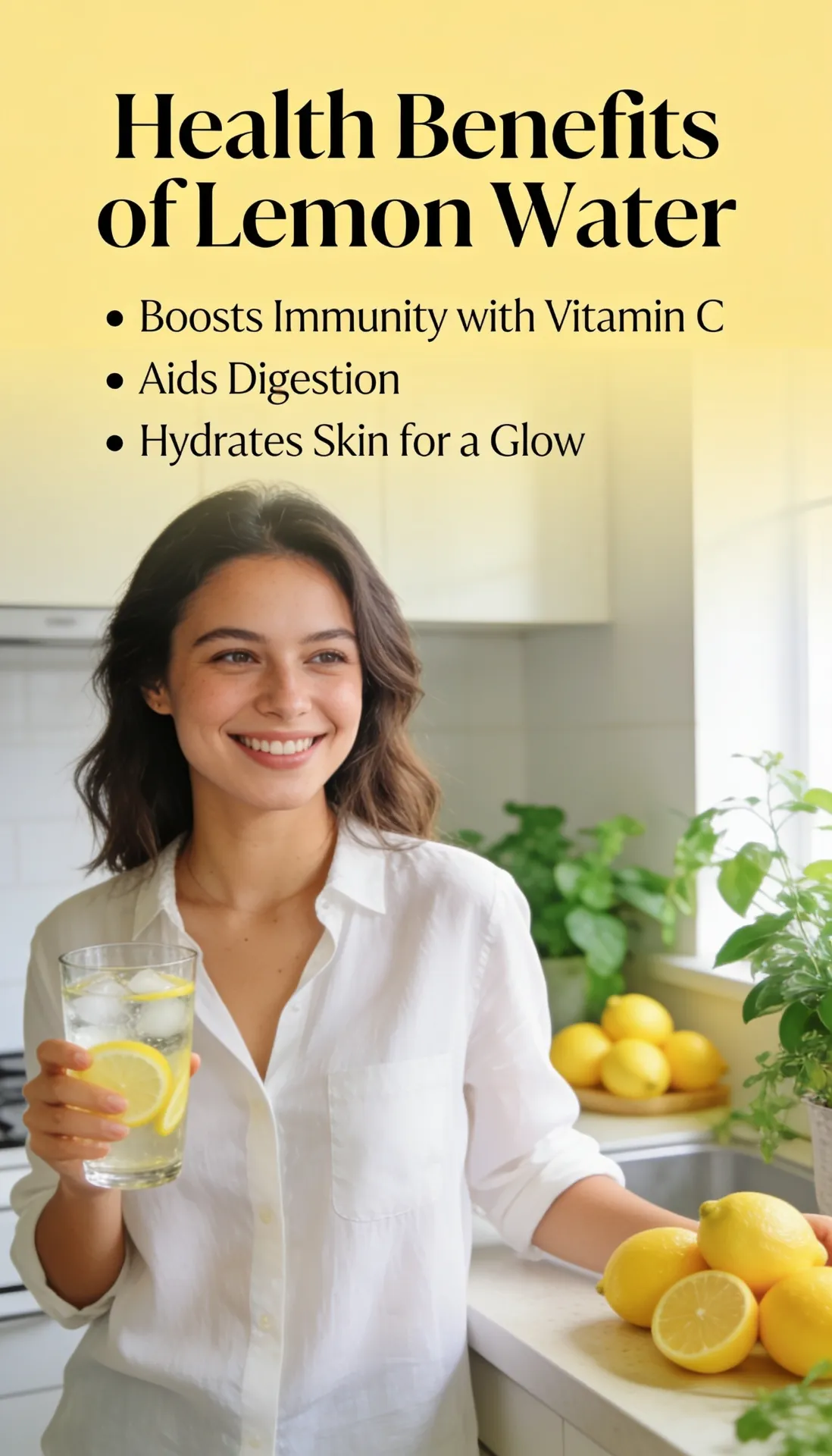 8 proven health benefits of lemon water